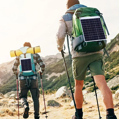 100W Solar Panel with Dual USB Outputs | Waterproof & Suitable for Outdoor Use