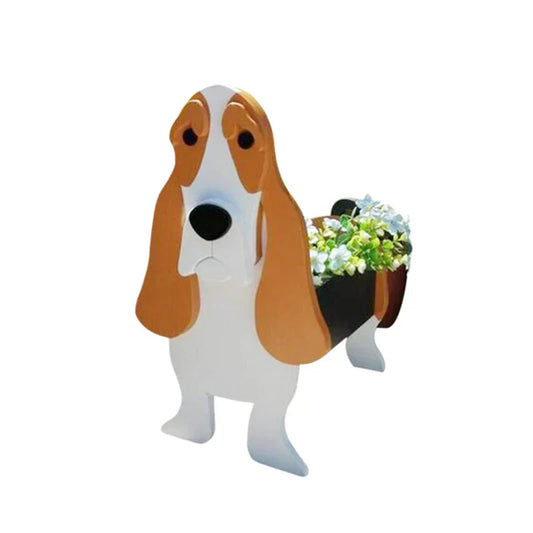 Dog Breed Flower Pot - Pawsome Plant Container for Pets