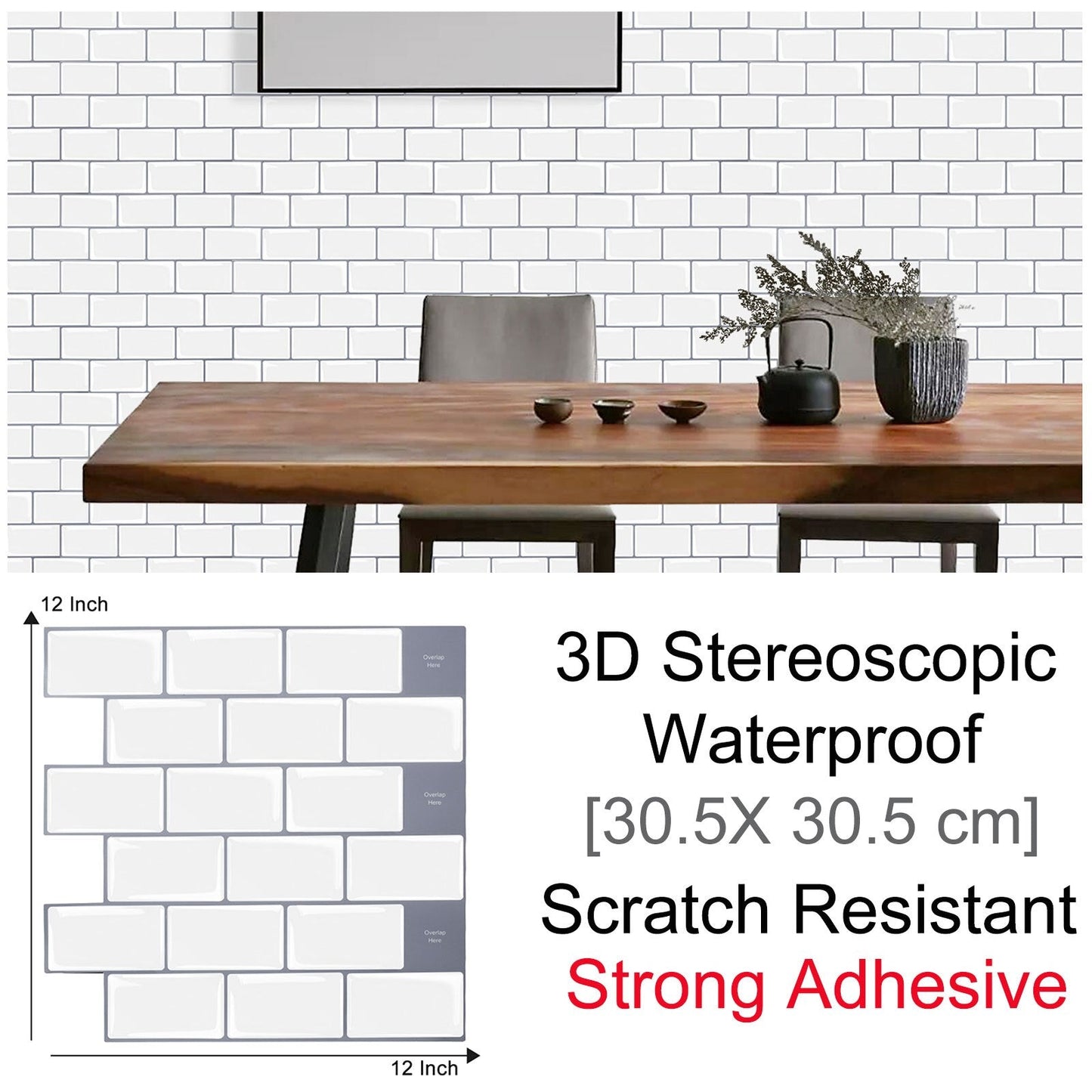 Stylish 3D Hexagonal Wall Decals for Modern Spaces