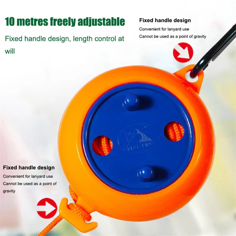 Portable Adjustable Clothesline for Travel – Retractable Design