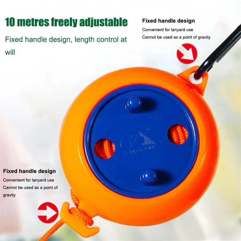 Compact and Versatile Travel Clothesline for Easy Drying