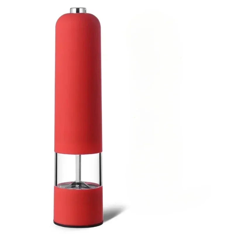 Adjustable Wireless Spice Grinder with LED Light - Stainless Steel Design