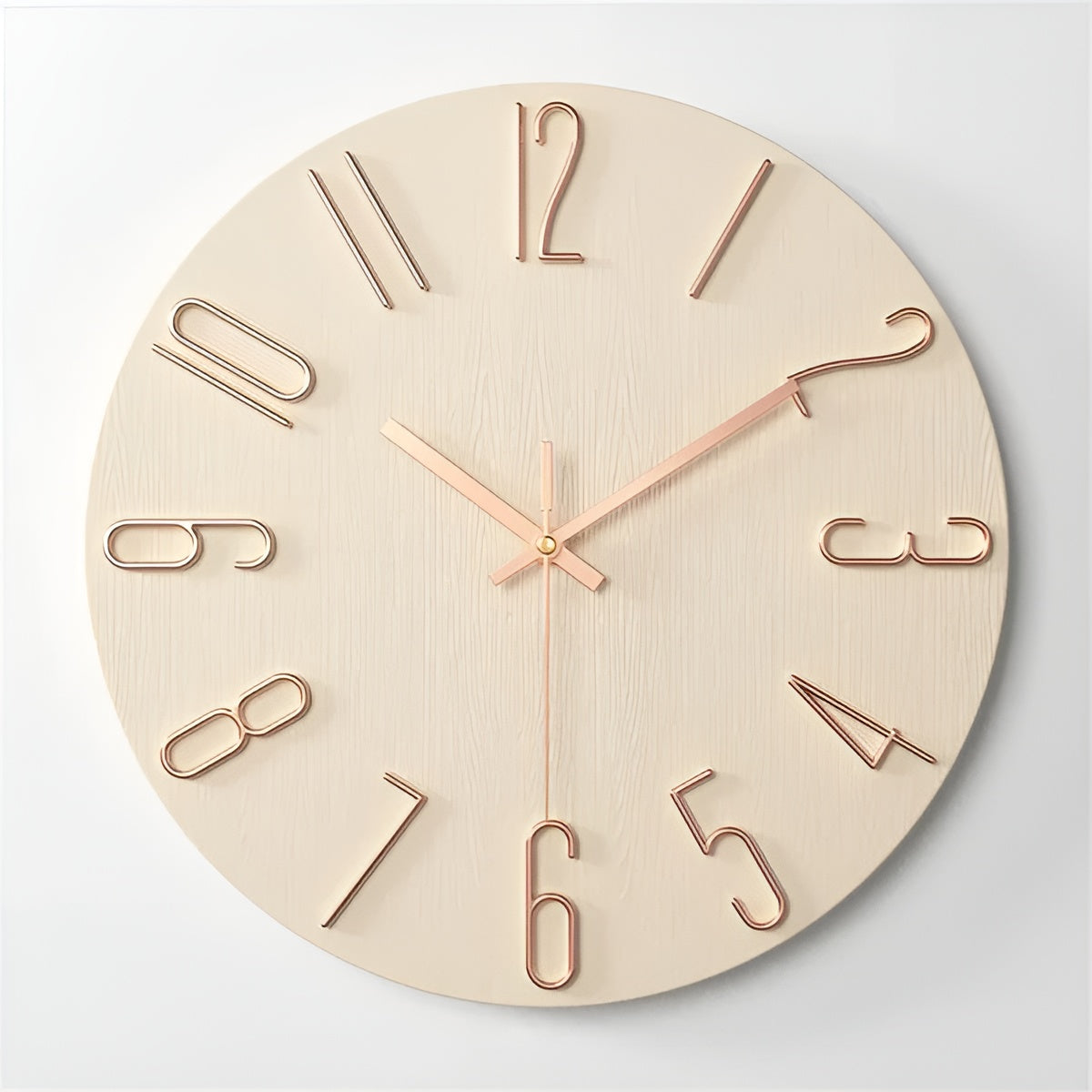 Stylish 3D Clock – Elevate Your Space with Elegance