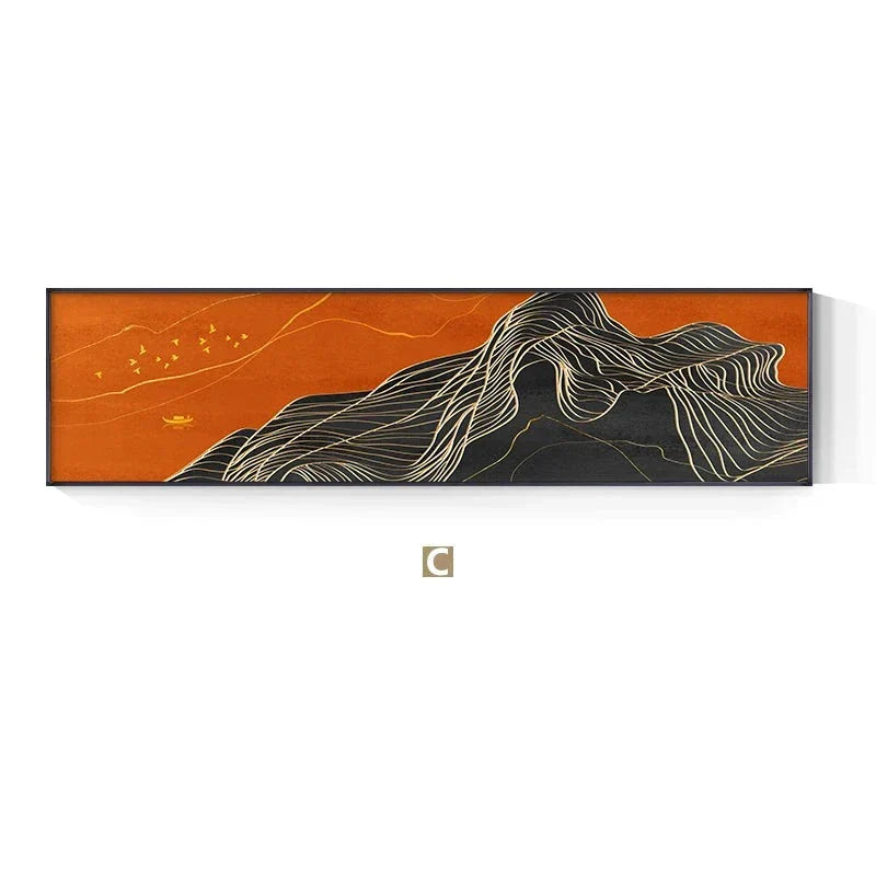 Colorful Abstract Canvas Prints for Wall Decor Above Sofa or Bed