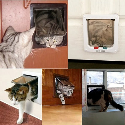 Ultimate 4-Way Pet Access Door for Dogs and Cats