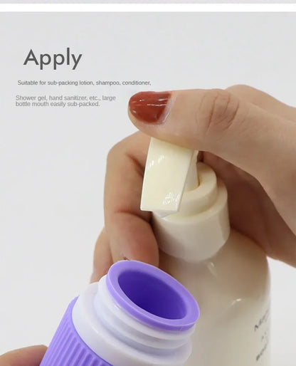 Leak-Proof Silicone Travel Bottles | Set of 4 | 89 ml | TSA Approved & BPA Free | Reusable & Refillable