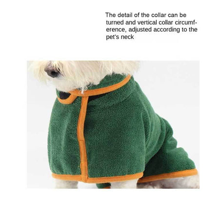 Ultra-Absorbent Canine Drying Robe