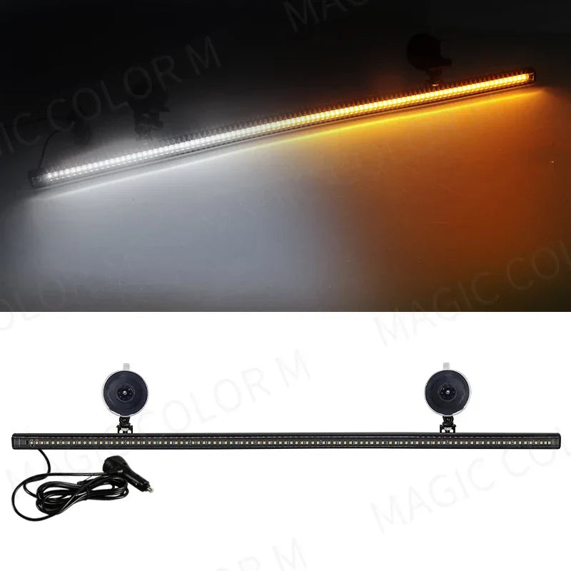 96 LED Strobe Light Bar for Car Emergency Warning
