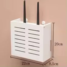 Wall Shelf for Electronics | Space-Saving & Ventilated | Modern Style
