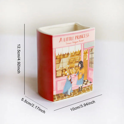 Charming Book-Shaped Floral Vase | Artistry Bloom