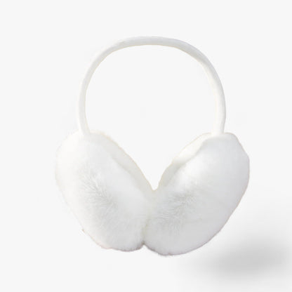 Adjustable Faux Fur Headband – Winter Plush Ear Protectors for Warmth and Style