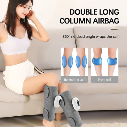 Wireless Leg and Arm Massager with Air Compression, 360° Pressure, 3 Modes, Rechargeable
