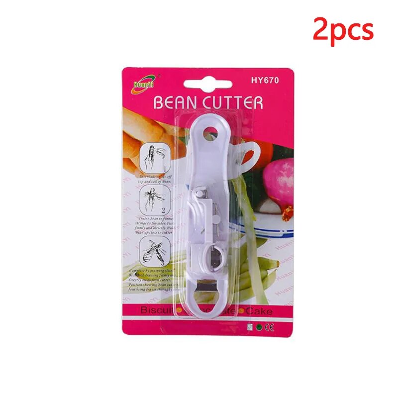 Multifunctional Vegetable Cutter for Safe Bean Preparation