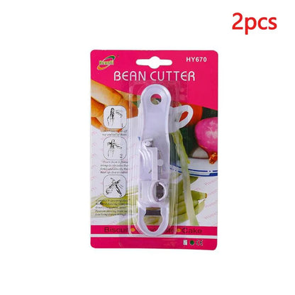 Multifunctional Vegetable Cutter for Safe Bean Preparation