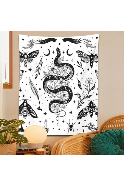 Snake Design Wall Hanging Tapestry