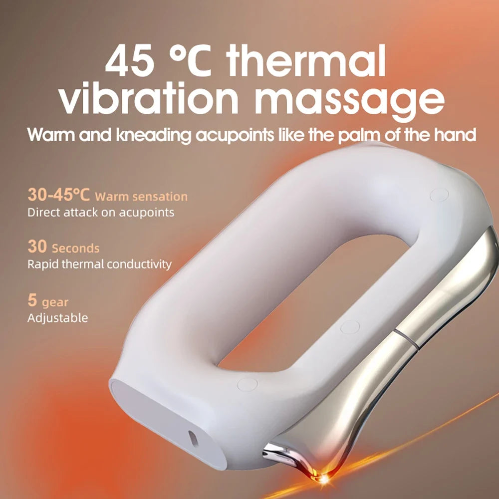 Electric Muscle Scraper with Heat – Fascia Massage Tool, Vibration & Microcurrent