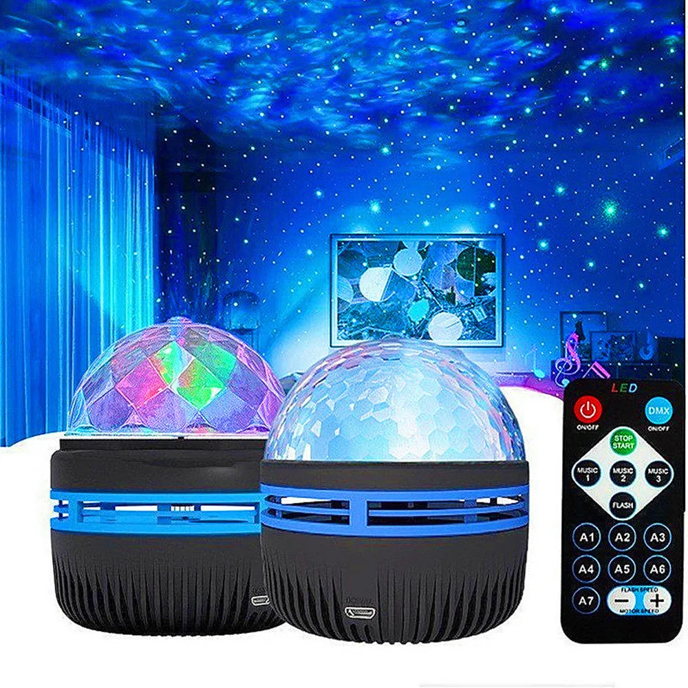 Galaxy Projector Light with 360° Rotation and USB Connectivity
