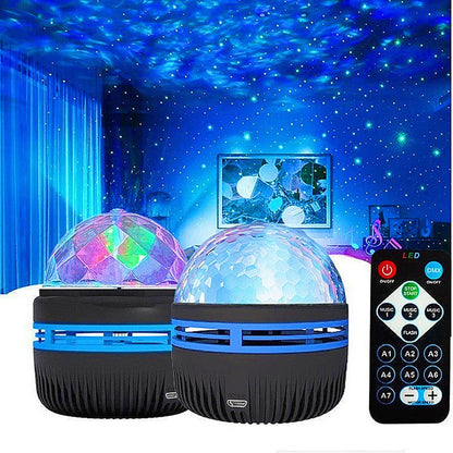 Galaxy Projector Light with 360° Rotation and USB Connectivity