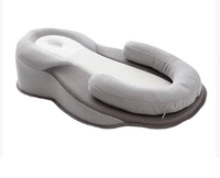 Gray Brown Large 59 X 40 X 17CM (Inclined Lying Pillow)