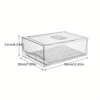 Expandable Drawer Organizer for Refrigerator | BPA-Free Storage Solution