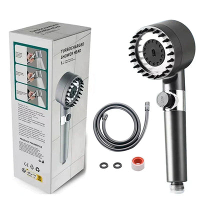 Transform Your Shower Experience: 4-in-1 Massage and Care Head