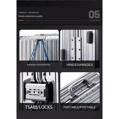 Premium Aluminum Alloy Hardcase Luggage – TravelMate