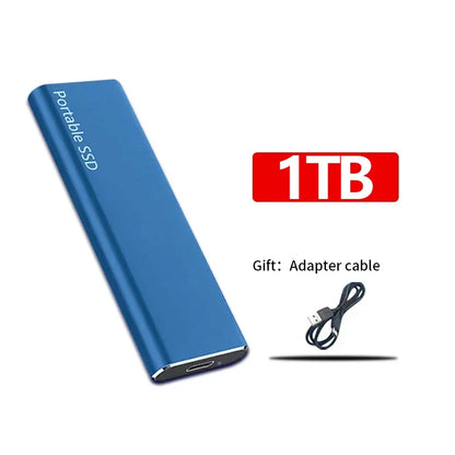 High-Speed USB Portable External Solid State Storage Drive