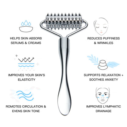 GlowSpoon EyeLift 2-in-1 Eye Massage for Dark Circles & Puffy Eyes