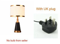 UK Plug no bulb