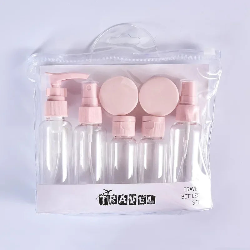Travel Bottle Set | Leak-Proof & TSA Compliant | For Care & Cosmetics
