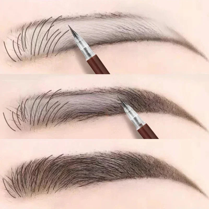 Waterproof Liquid Eyebrow Pencil - 0.01MM Ultra Thin Tip, Sweatproof, 1PC