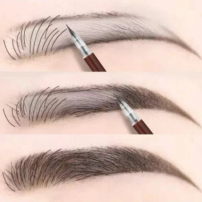 Waterproof Liquid Eyebrow Pencil - 0.01MM Ultra Thin Tip, Sweatproof, 1PC
