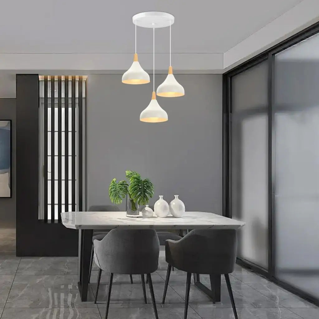 Retro Industrial Ceiling Lamp – 1/3 Heads Pendant Light Fixture