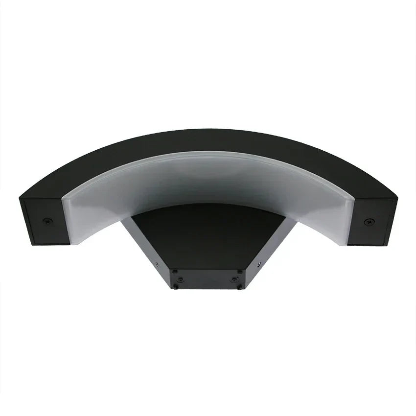 18W Waterproof LED Wall Light for Outdoor Use with Motion Detection