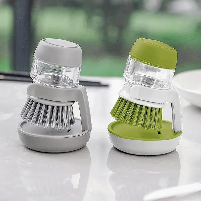 Cleaning Brush with Dispenser | Effortless Cleaning Made Easy