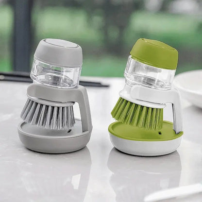 Cleaning Brush with Dispenser | Effortless Cleaning Made Easy