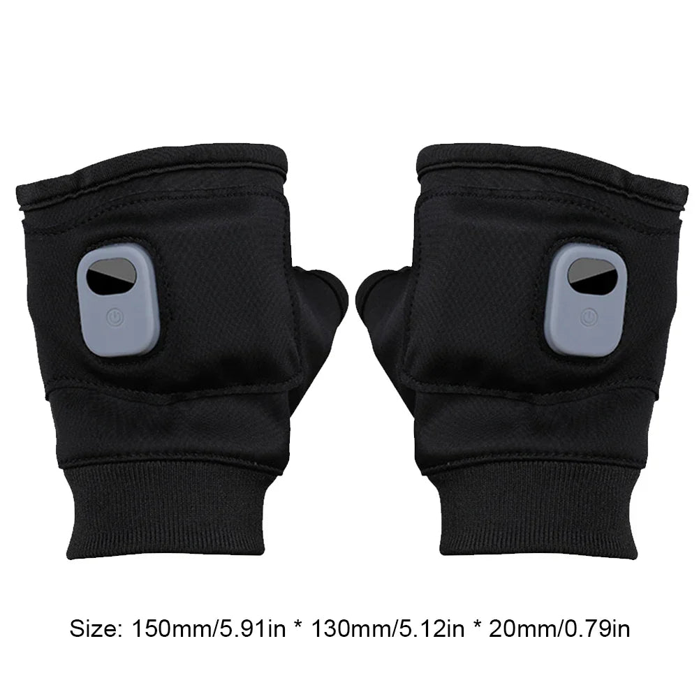 Heated Gloves with 360° Heat Coverage | Rechargeable & Windproof | Touchscreen Compatible