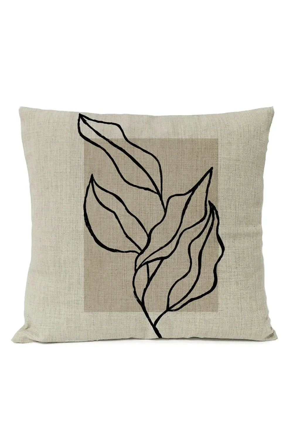 Geometric Black Pillow Cover