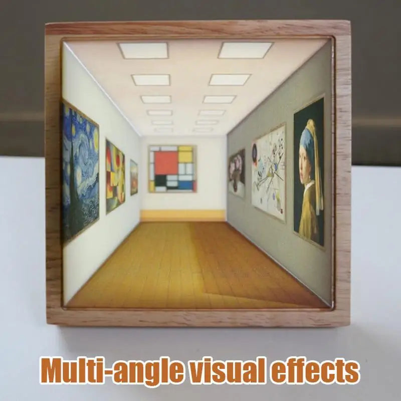 3D Visual Play Wall Light Artwork