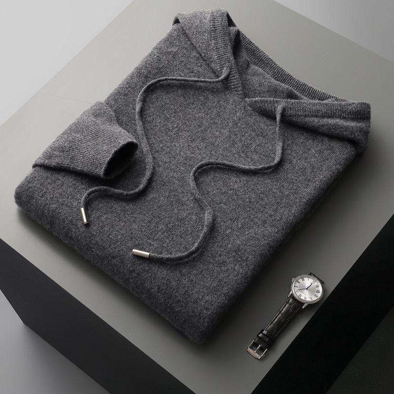 Merino Wool Hoodie - Comfortable and Stylish