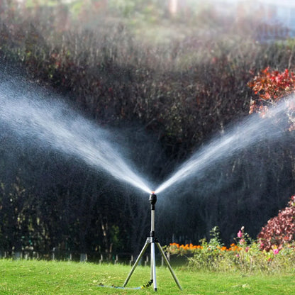 Automatic Rotating Garden Watering System with Collapsible Stand