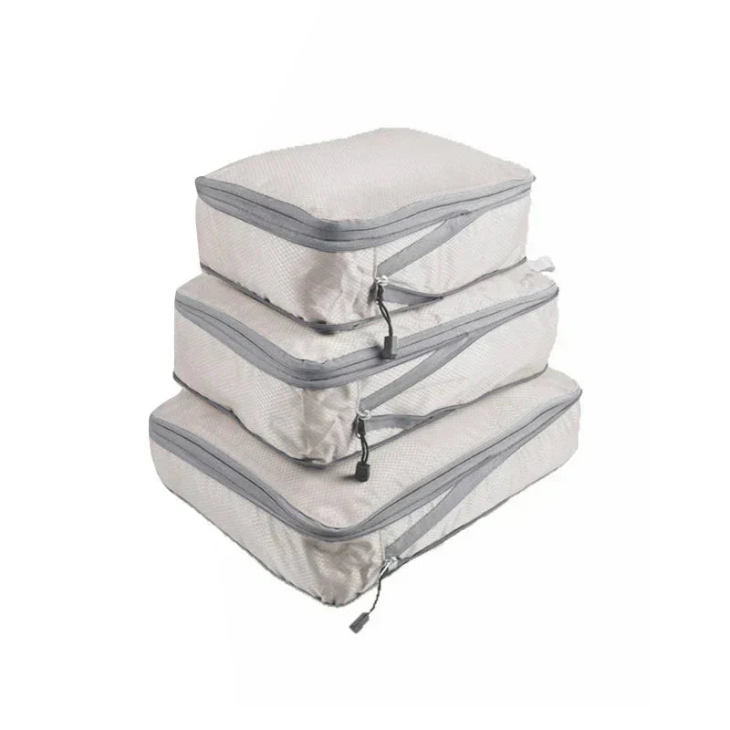 Ultimate Travel Compression Cubes for Efficient Packing - 3 Pack