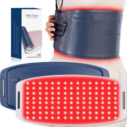 Infrared Light Therapy Wrap for Pain Relief and Muscle Recovery – 660nm & 850nm