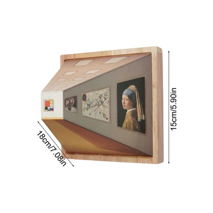 3D Visual Play Wall Light Artwork