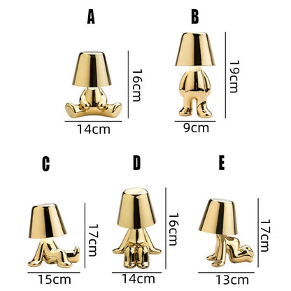 Rechargeable LED Table Lamp with Touch Control for Ambient Lighting