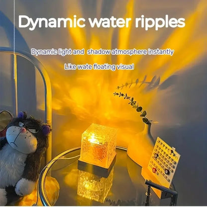 Glow Lamp with Aurora Effect