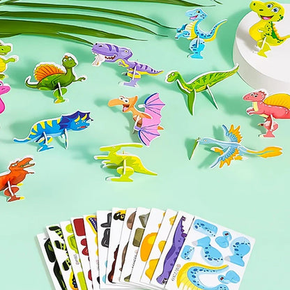 3D Cartoon Puzzle Collection for Kids