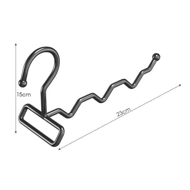 Collapsible Stainless Steel Clothes Hanger - Versatile Travel and Hotel Dryer