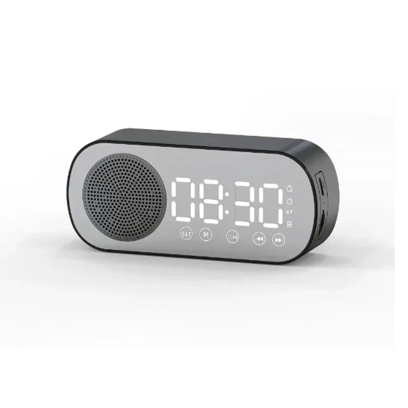 Bluetooth Speaker and FM Radio Digital Alarm Clock