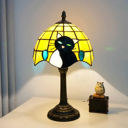 Colorful Glass Mosaic Table Lamp